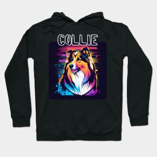 Graffiti Style - Cool Collie 6 Hoodie